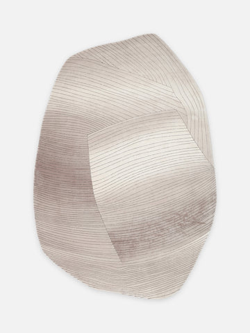 Monza Art Geometrik Desenli Yüksek Kalite Sık Dokuma Parlak Modern Salon Halısı 07 CREAM GREY - Carpetdocia - kusbakisi