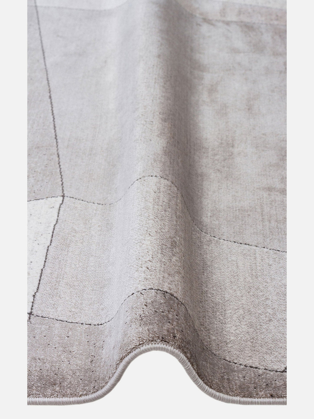 Monza Geometrik Desenli Yüksek Kalite Sık Dokuma Parlak Modern Salon Halısı 07 CREAM GOLD - Carpetdocia