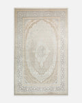 Mumbai Series Classic Patterned High-Quality Densely Woven Lustrous Living Room Rug 08 CREAM GREY