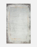 Mumbai Series Classic Patterned High-Quality Densely Woven Lustrous Living Room Rug 11 GREY GOLD