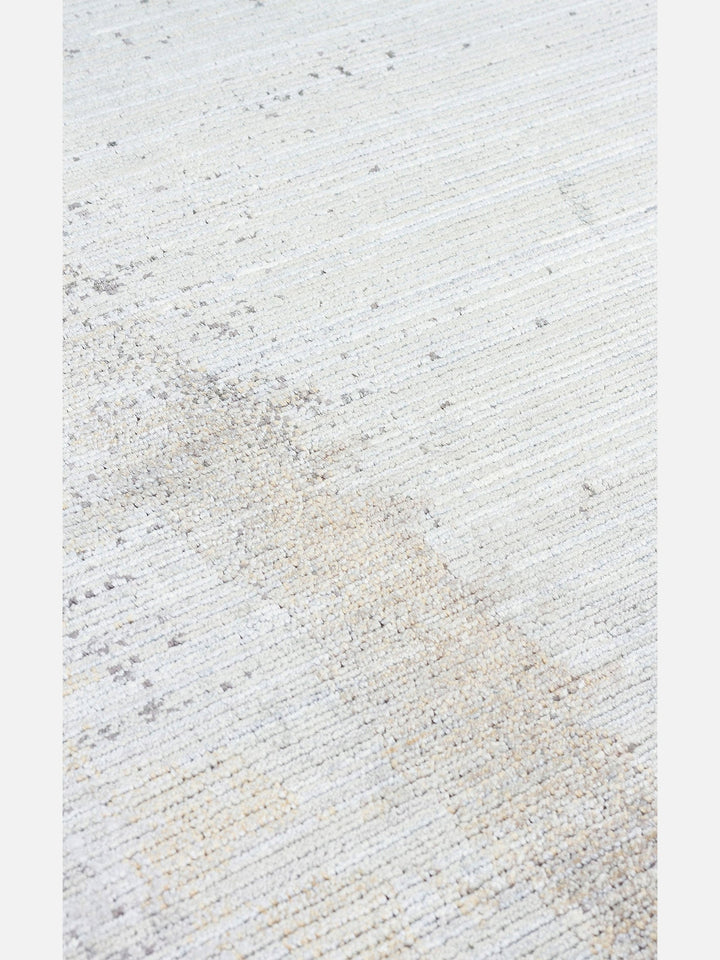 Mumbai Serisi Klasik Desenli Yüksek Kalite Sık Dokuma Parlak Salon Halısı 11 GREY GOLD - Carpetdocia