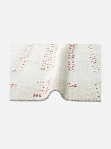 Oushak Carnaval 100% Natural Easy-to-Clean Handcrafted TENCEL™ Modern Usak Rug 06 BEIGE