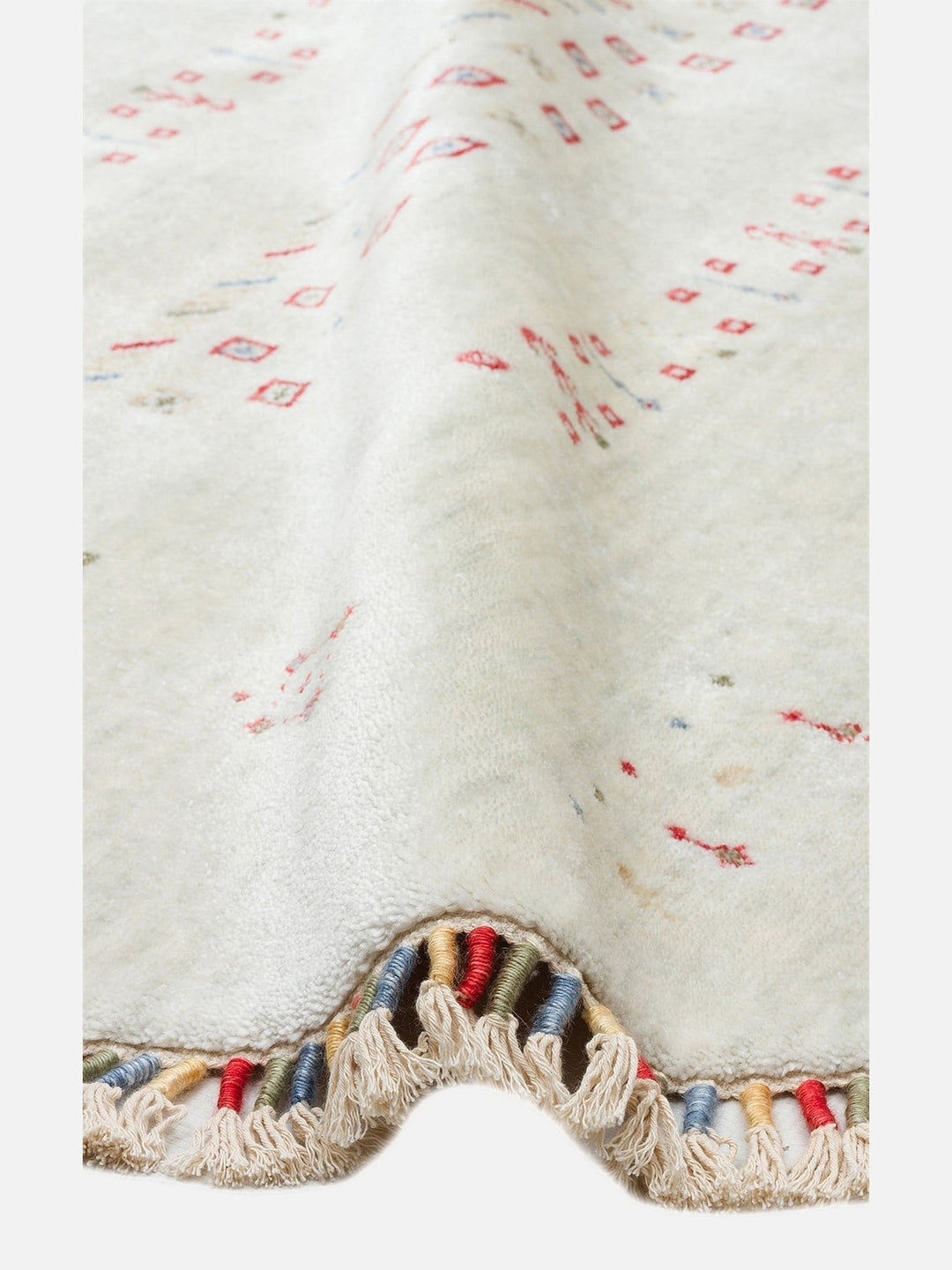 Oushak Carnaval 100% Natural Easy-to-Clean Handcrafted TENCEL™ Modern Usak Rug 06 BEIGE Q