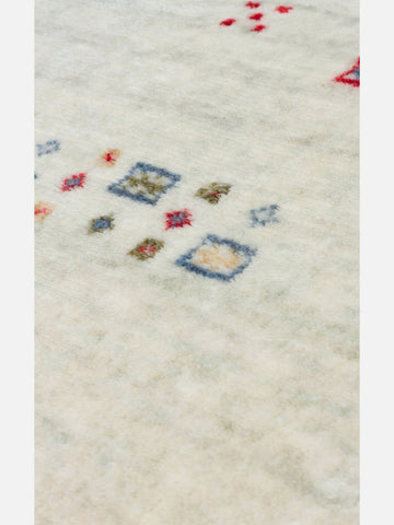 Oushak Carnaval 100% Natural Easy-to-Clean Handcrafted TENCEL™ Modern Usak Rug 06 BEIGE Q