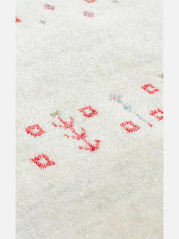Oushak Carnaval 100% Natural Easy-to-Clean Handcrafted TENCEL™ Modern Usak Rug 06 BEIGE Q