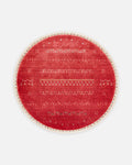 Oushak Carnaval 100%天然、易于清洁、手工制作的 TENCEL™ 现代乌沙克地毯 06 红色 Q