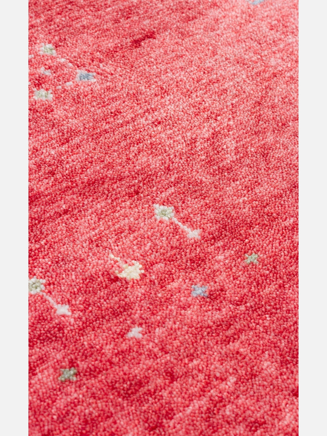 Oushak Carnaval 100% Natural Easy-to-Clean Handcrafted TENCEL™ Modern Usak Rug 06 RED Q