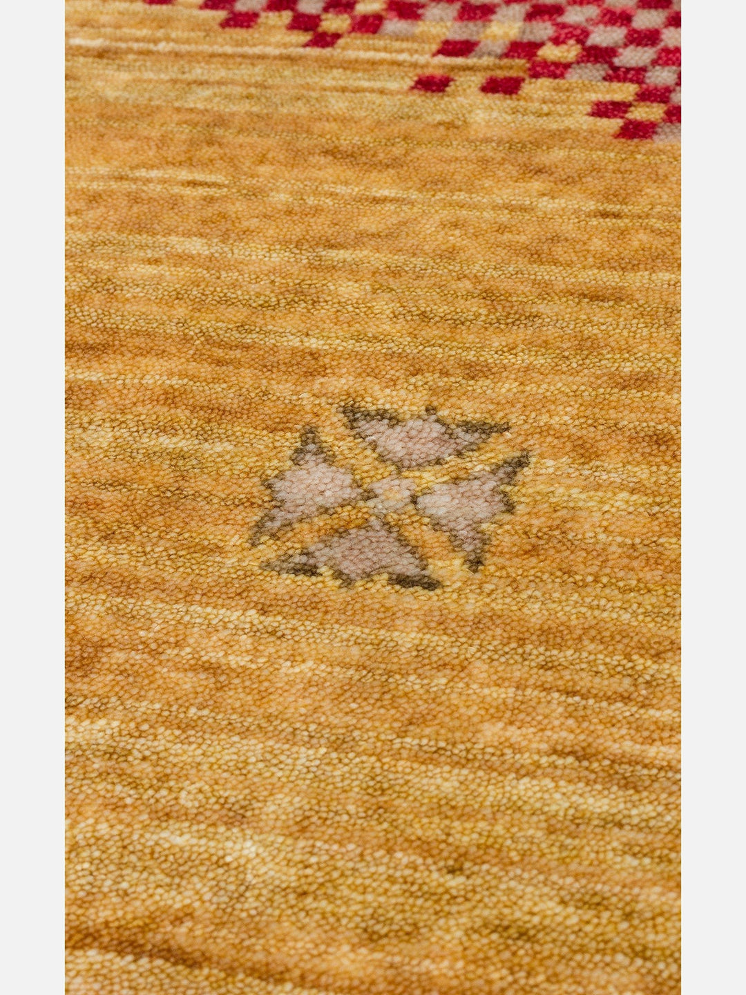 Oushak Carnaval %100 Naturel Kolay Temizlenir El Emeğiyle Üretilen TENCEL™ Modern Uşak Halısı 07 BEIGE AUTUMN Q - Carpetdocia