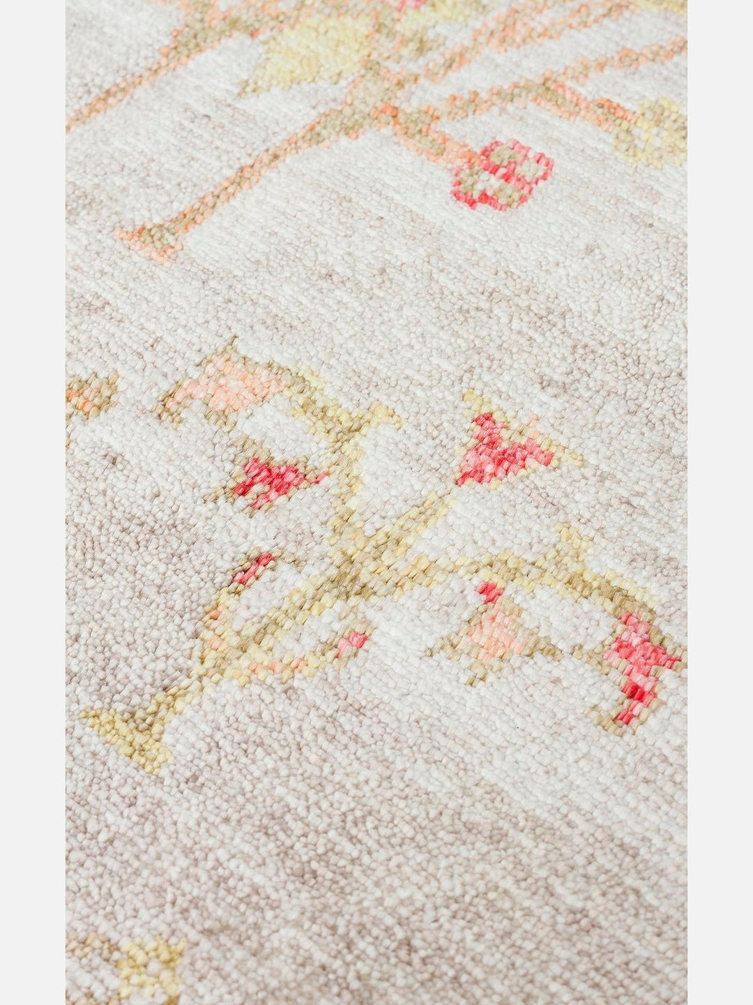 Oushak Carnaval 100%天然、易于清洁、手工制作的 TENCEL™ 现代乌沙克地毯 08 米色秋日