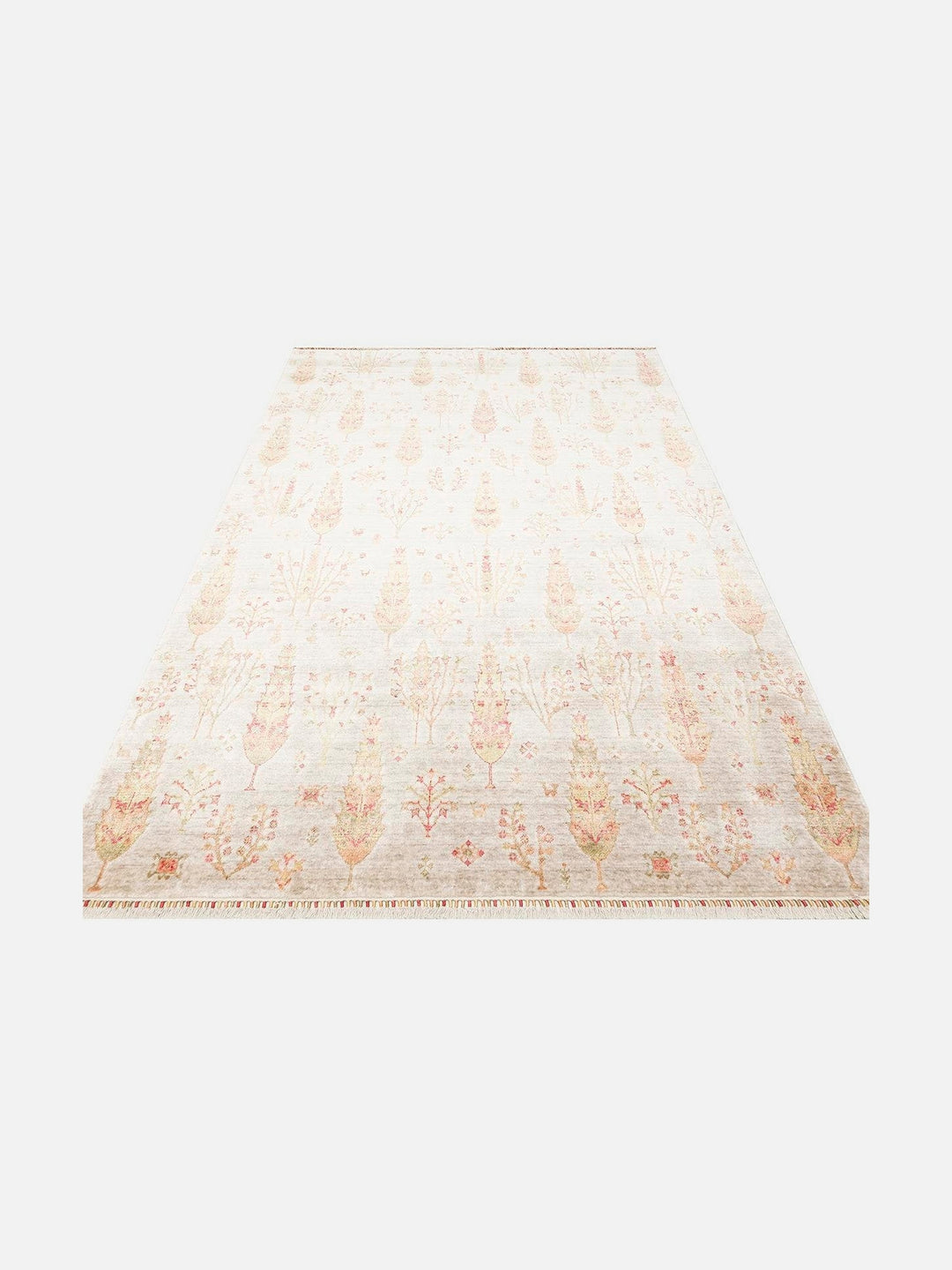 Oushak Carnaval 100%天然、易于清洁、手工制作的 TENCEL™ 现代乌沙克地毯 08 米色秋日