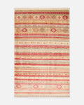 Oushak Carnaval 100%天然、易于清洁、手工制作的 TENCEL™ 现代乌沙克地毯 12 红色秋日