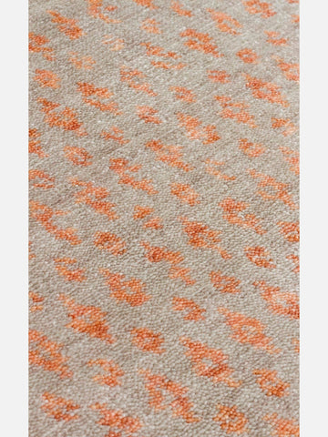 Oushak Carnaval 100% Natural Easy-to-Clean Handcrafted TENCEL™ Modern Usak Rug 15 BEIGE AUTUMN