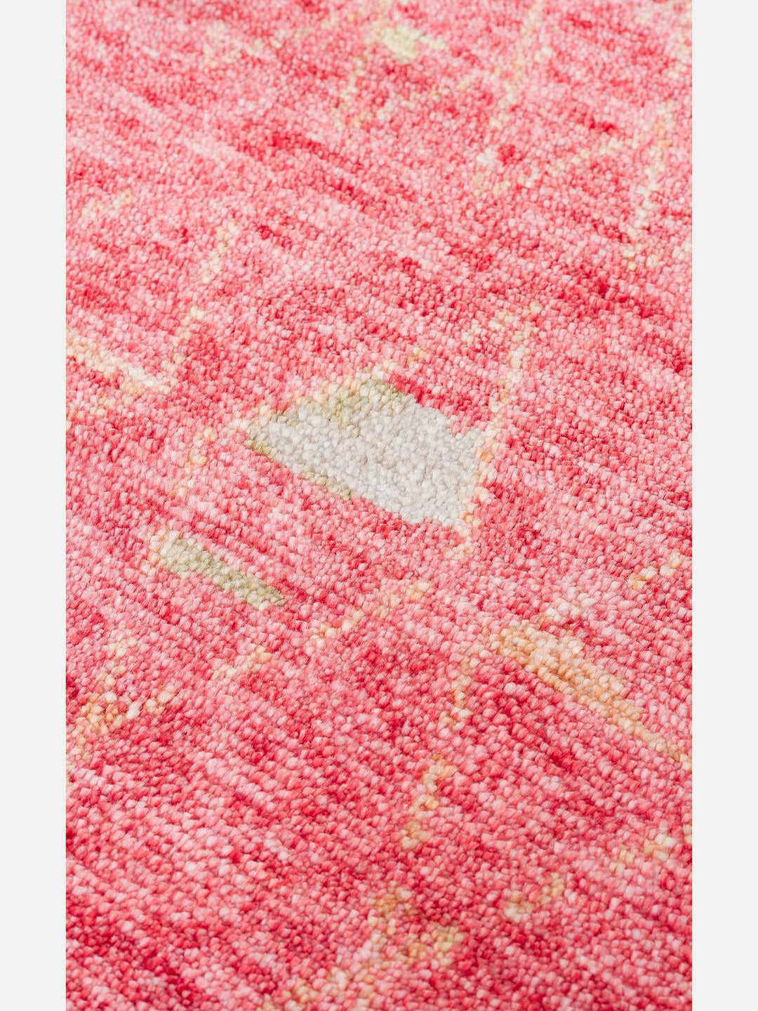 Oushak Carnaval 100% Natural Easy-to-Clean Handcrafted TENCEL™ Modern Oushak Rug ZR 15 RED AUTUMN
