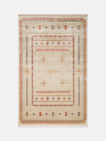 Oushak Carnaval %100 Naturel Kolay Temizlenir El Emeğiyle Üretilen TENCEL™ Modern Uşak Halısı 20 LIGHT MULTY - Carpetdocia - kusbakisi