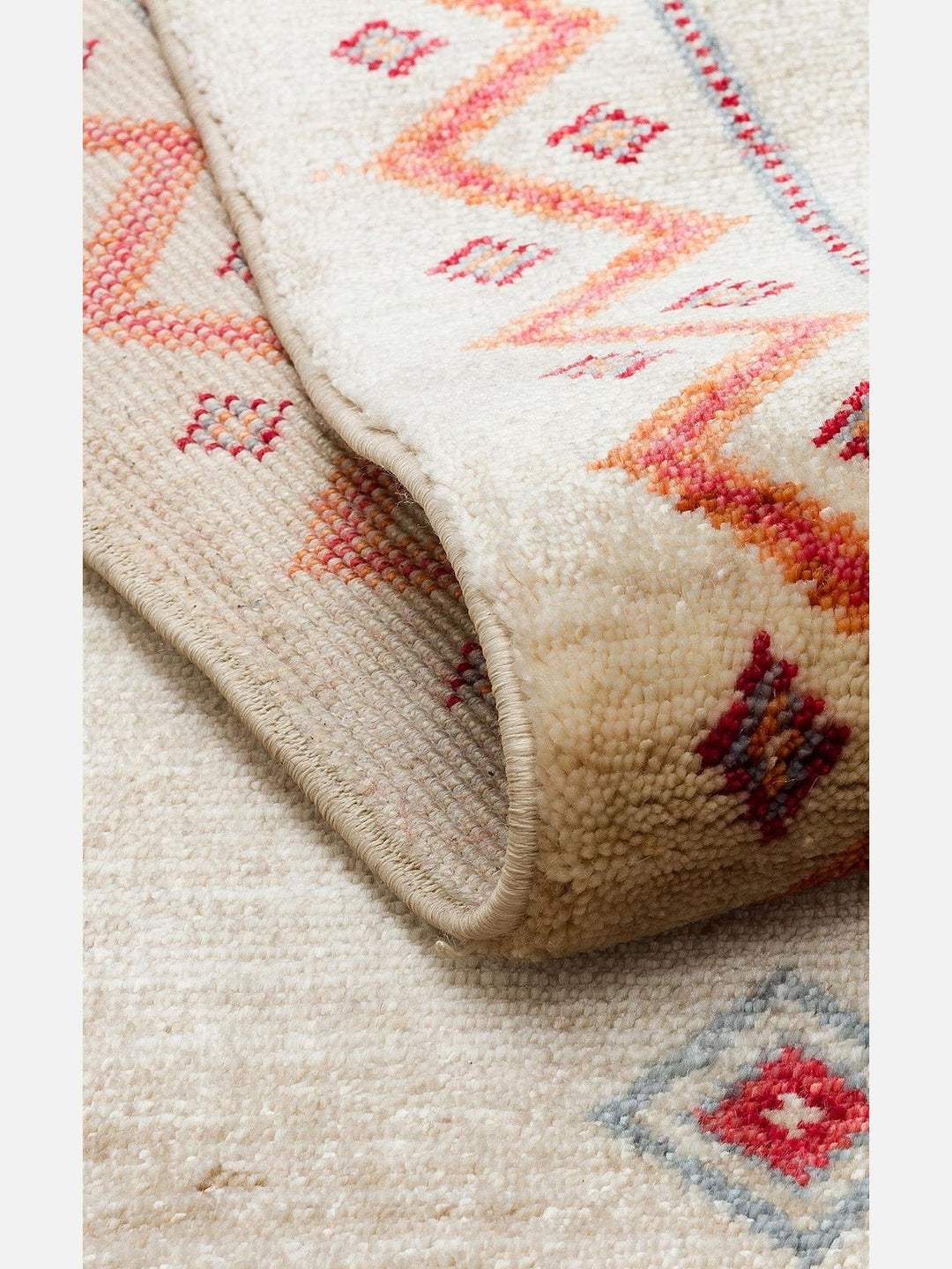 Oushak Carnaval 100% Natural Easy-to-Clean Handcrafted TENCEL™ Modern Oushak Rug 20 LIGHT MULTY