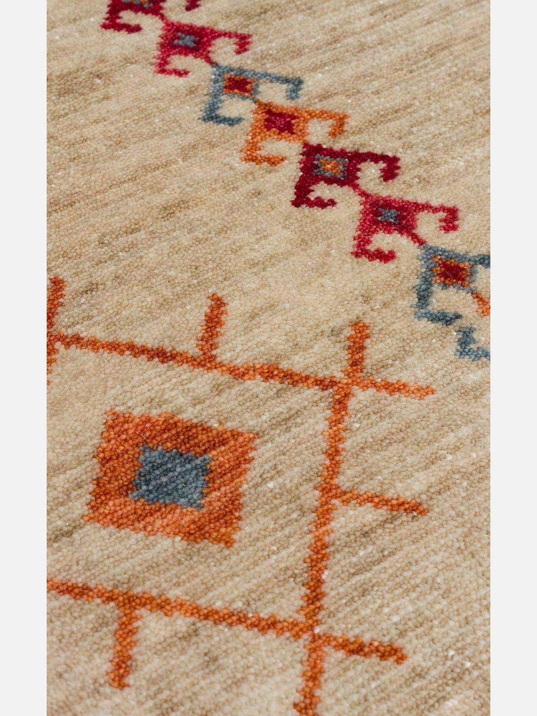 Oushak Carnaval 100% Natural Easy-to-Clean Handcrafted TENCEL™ Modern Oushak Rug 20 LIGHT MULTY