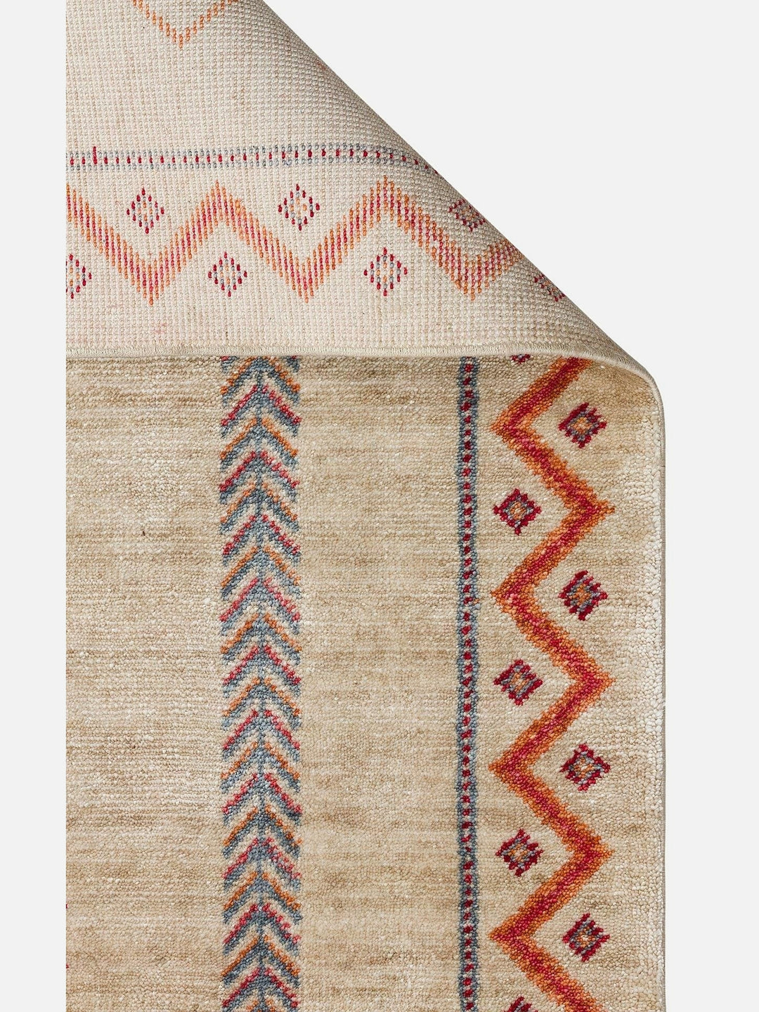 Oushak Carnaval 100% Natural Easy-to-Clean Handcrafted TENCEL™ Modern Oushak Rug 20 LIGHT MULTY