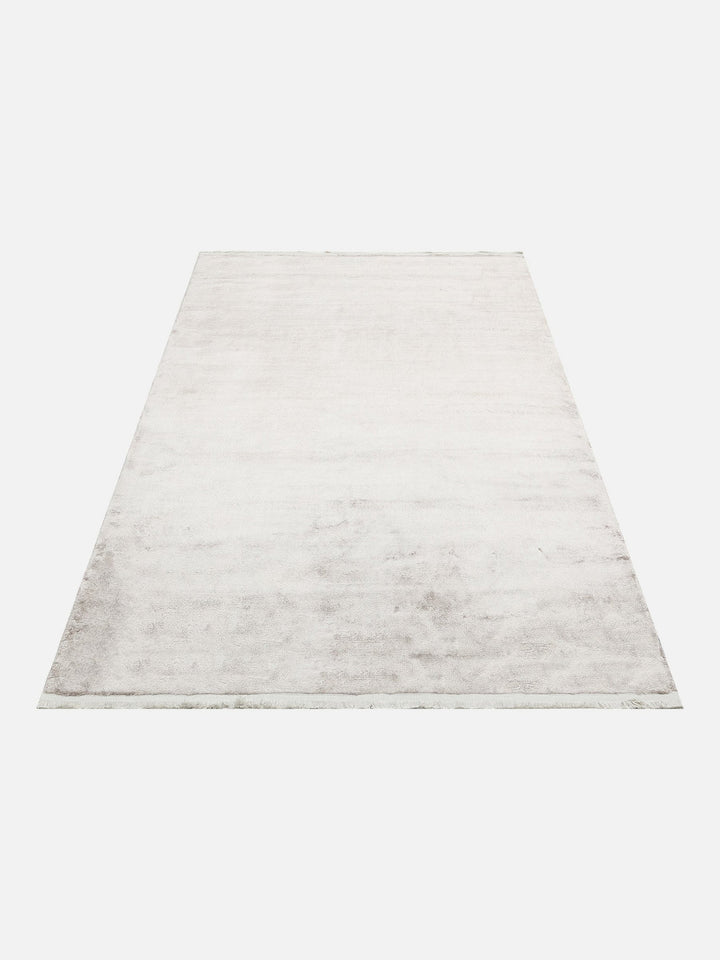 Oushak Plain %100 Naturel Düz Renk El Emeğiyle Özel Tezgahlarda Üretilen Viskon Uşak Halısı PLAIN GR - Carpetdocia