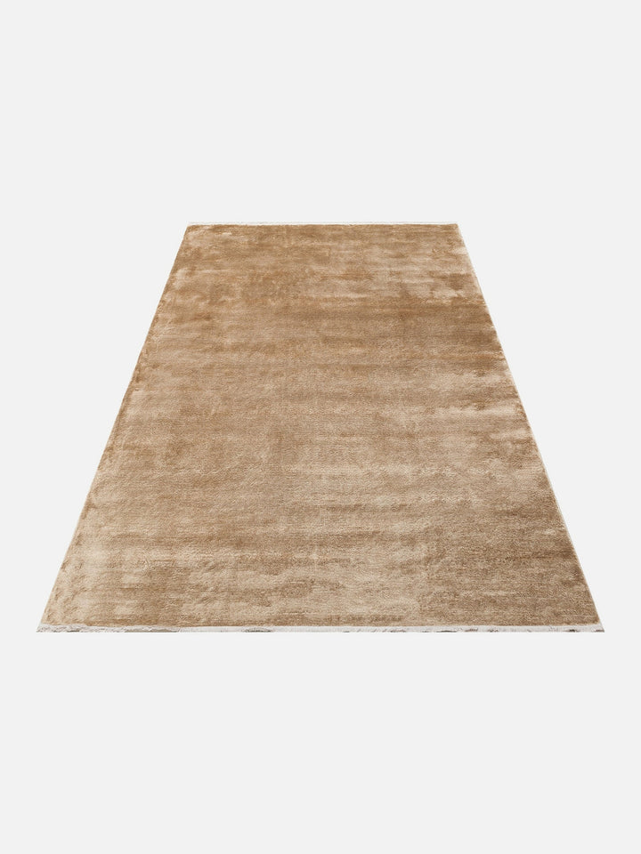 Oushak Plain %100 Naturel Düz Renk El Emeğiyle Özel Tezgahlarda Üretilen Viskon Uşak Halısı PLANDVZN - Carpetdocia