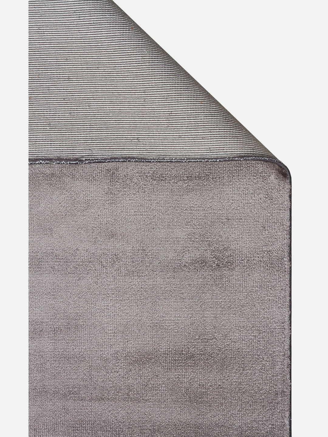 Oushak Plain %100 Naturel Düz Renk El Emeğiyle Özel Tezgahlarda Üretilen Viskon Uşak Halısı PLNDGREY - Carpetdocia