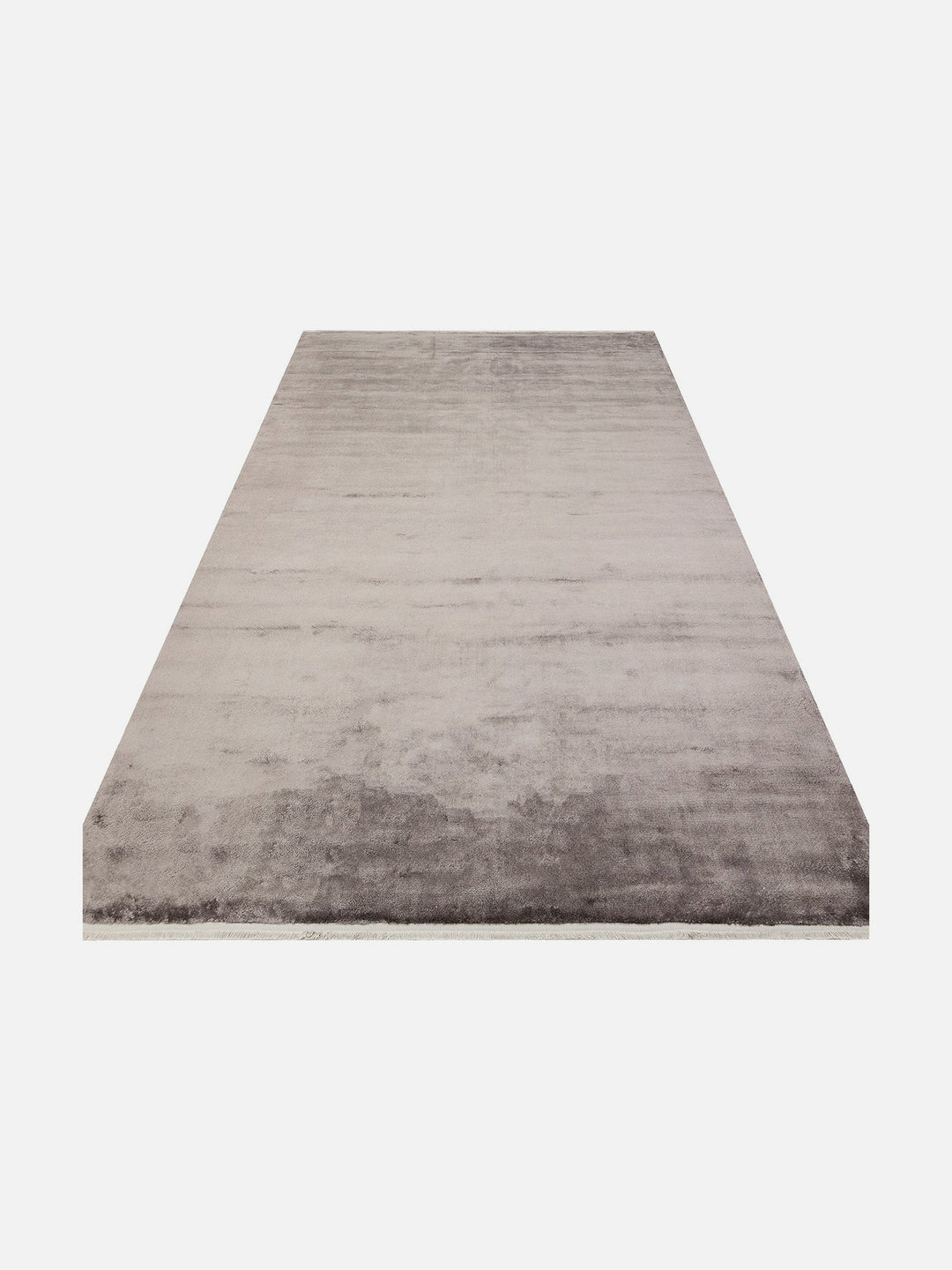 Oushak Plain %100 Naturel Düz Renk El Emeğiyle Özel Tezgahlarda Üretilen Viskon Uşak Halısı PLNDGREY - Carpetdocia