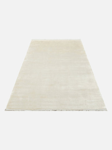 Oushak Plain %100 Naturel Düz Renk El Emeğiyle Özel Tezgahlarda Üretilen Viskon Uşak Halısı PLNECR - Carpetdocia