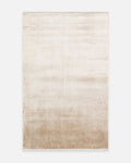Oushak Plain 100% Natural Solid-Color Handcrafted Viscose Oushak Rug Made on Special Looms PLNLVZ