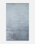 Oushak Plain 100% Natural Solid-Color Handcrafted Viscose Oushak Rug Made on Special Looms PLNMRN