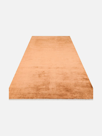 Oushak Plain %100 Naturel Düz Renk El Emeğiyle Özel Tezgahlarda Üretilen Viskon Uşak Halısı PLNTRR - Carpetdocia