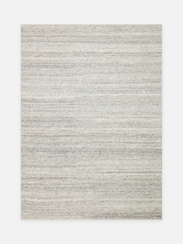 Paglia Serisi %100 Naturel Yeni Zelanda Yünü Sumak Düğümü El Dokuma Salon Oturma Odası Halı GREY - Carpetdocia - kusbakisi