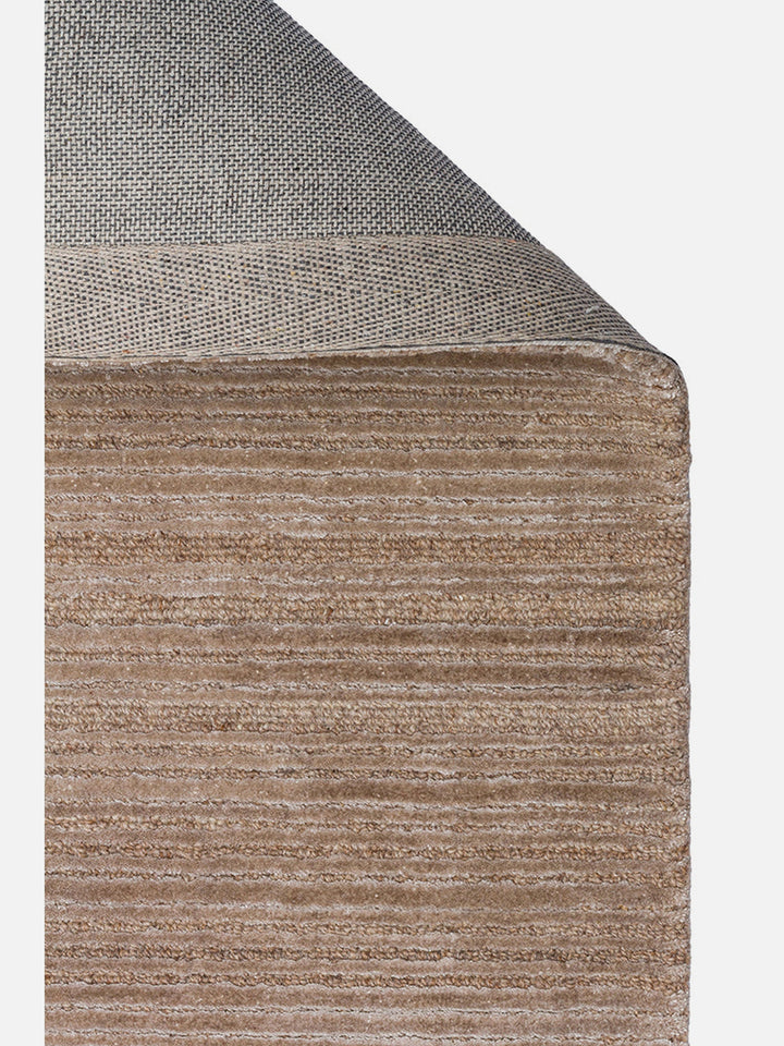 Palermo 系列羊毛与 TENCEL™ 混纺手工编织地毯 米色