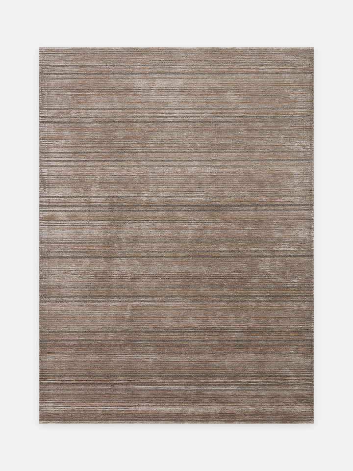 Palermo Serisi Yün ve TENCEL™ Karışımı El Dokuma Halı GREY - Carpetdocia - kusbakisi
