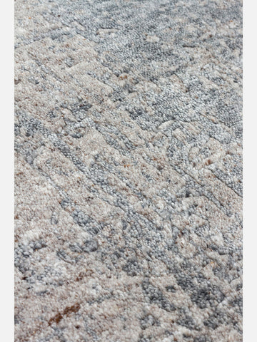 Palette Serisi %100 Naturel Yün Viskon Pamuk El Dokuma İskandinav Salon Oturma Odası Halı COALD - Carpetdocia