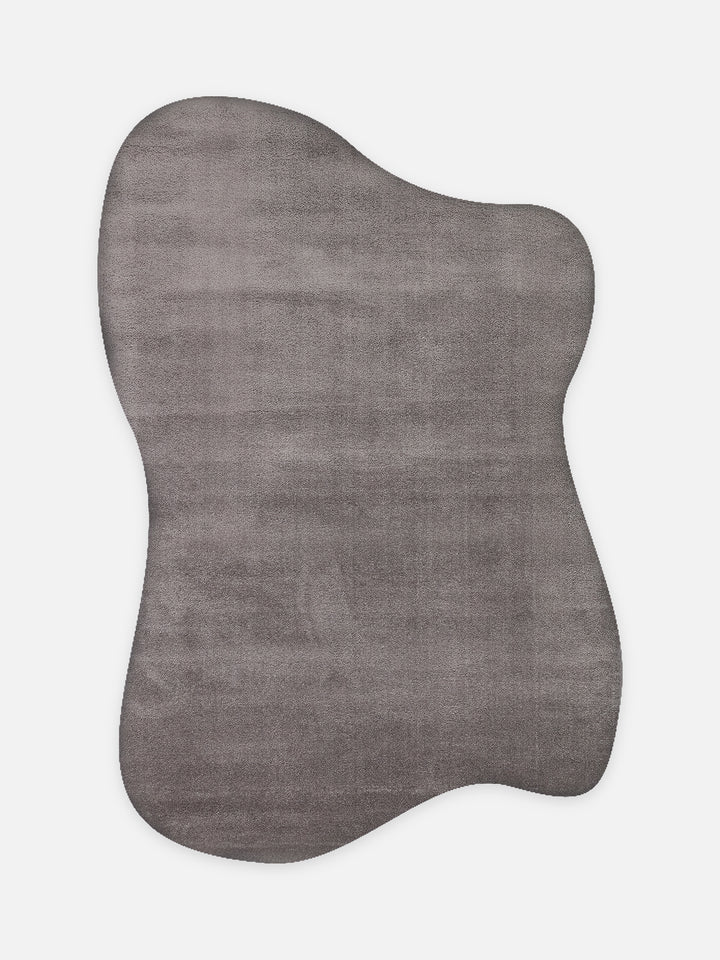 Peace Art Hav Toz Vermez Yumuşak Tuşeli Zarif Shaggy Halı 01 ANTHRACITE - Carpetdocia - kusbakisi