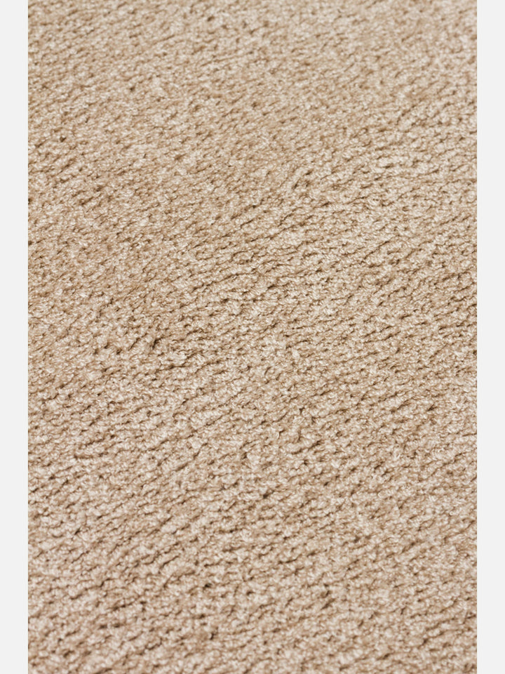 Peace Art Hav Toz Vermez Yumuşak Tuşeli Zarif Shaggy Halı 02 BEIGE - Carpetdocia