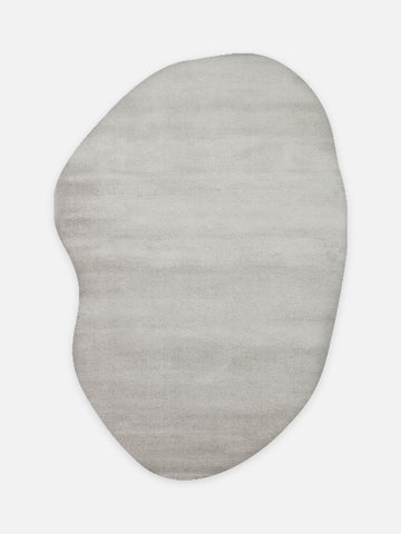 Peace Art Hav Toz Vermez Yumuşak Tuşeli Zarif Shaggy Halı 02 GREY - Carpetdocia - kusbakisi