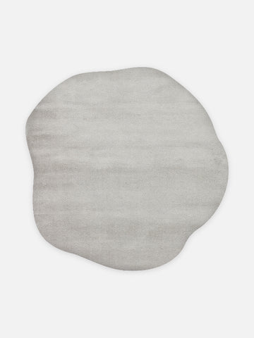 Peace Art Hav Toz Vermez Yumuşak Tuşeli Zarif Shaggy Halı 04 GREY - Carpetdocia - kusbakisi