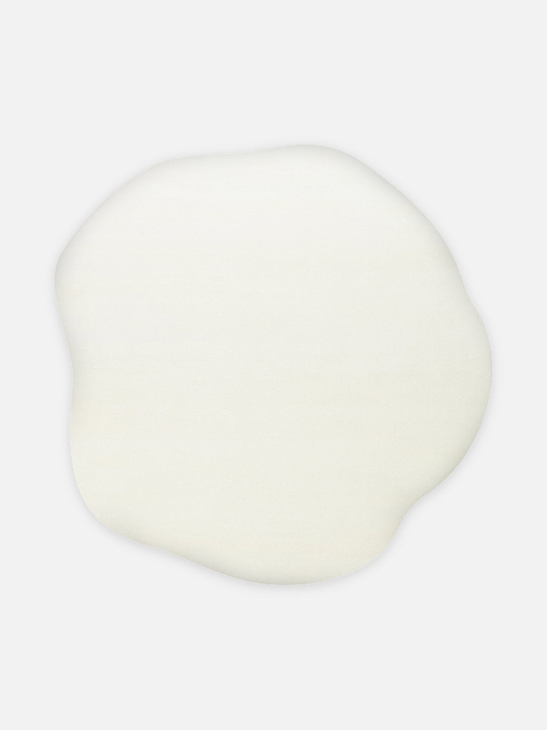 Peace Art Hav Toz Vermez Yumuşak Tuşeli Zarif Shaggy Halı 04 WHITE - Carpetdocia - kusbakisi