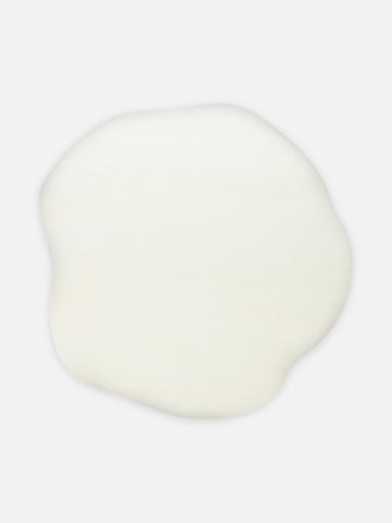Peace Art Hav Toz Vermez Yumuşak Tuşeli Zarif Shaggy Halı 04 WHITE - Carpetdocia - kusbakisi