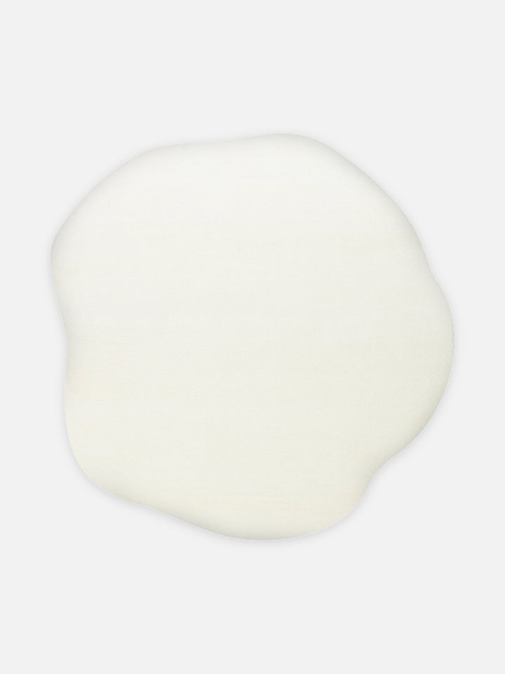 Peace Art Hav Toz Vermez Yumuşak Tuşeli Zarif Shaggy Halı 04 WHITE - Carpetdocia - kusbakisi