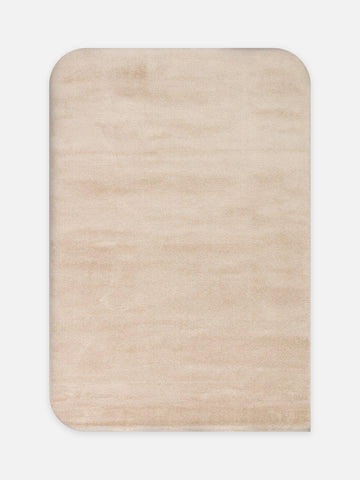Peace Art Hav Toz Vermez Yumuşak Tuşeli Zarif Shaggy Halı 05 BEIGE - Carpetdocia - kusbakisi