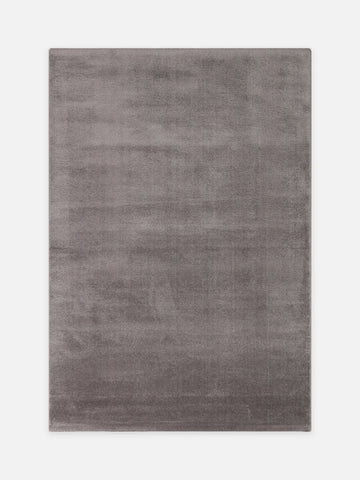 Peace Hav Toz Vermez Yumuşak Tuşeli Zarif Shaggy Halı 01 ANTHRACITE - Carpetdocia - kusbakisi