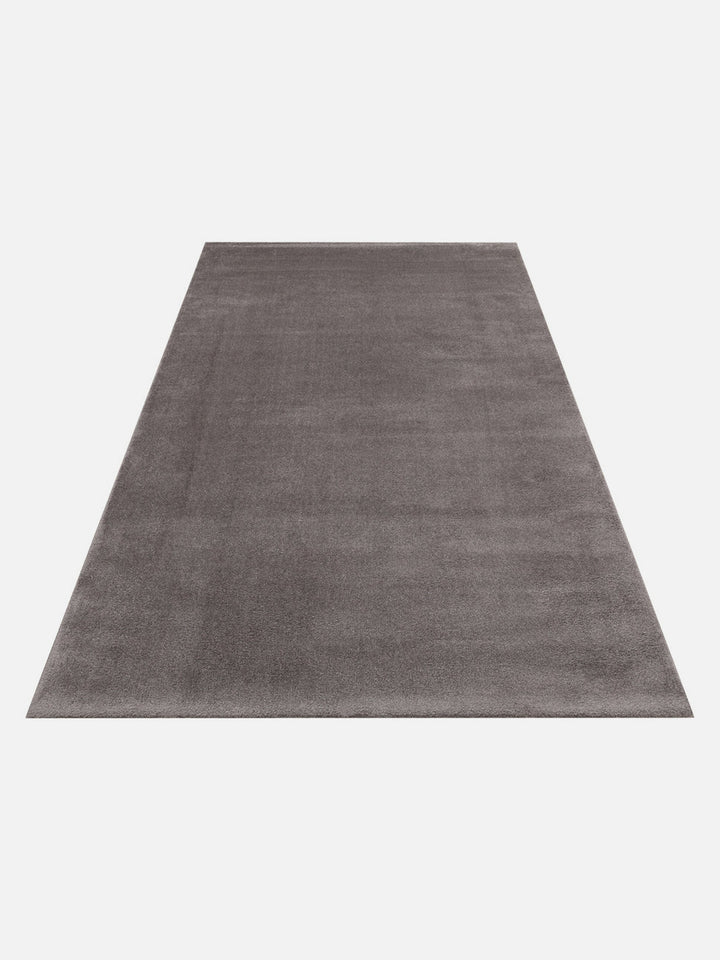 Peace Hav Toz Vermez Yumuşak Tuşeli Zarif Shaggy Halı 01 ANTHRACITE - Carpetdocia