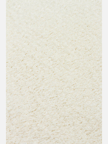 Peace Hav Toz Vermez Yumuşak Tuşeli Zarif Shaggy Halı 01 WHITE - Carpetdocia