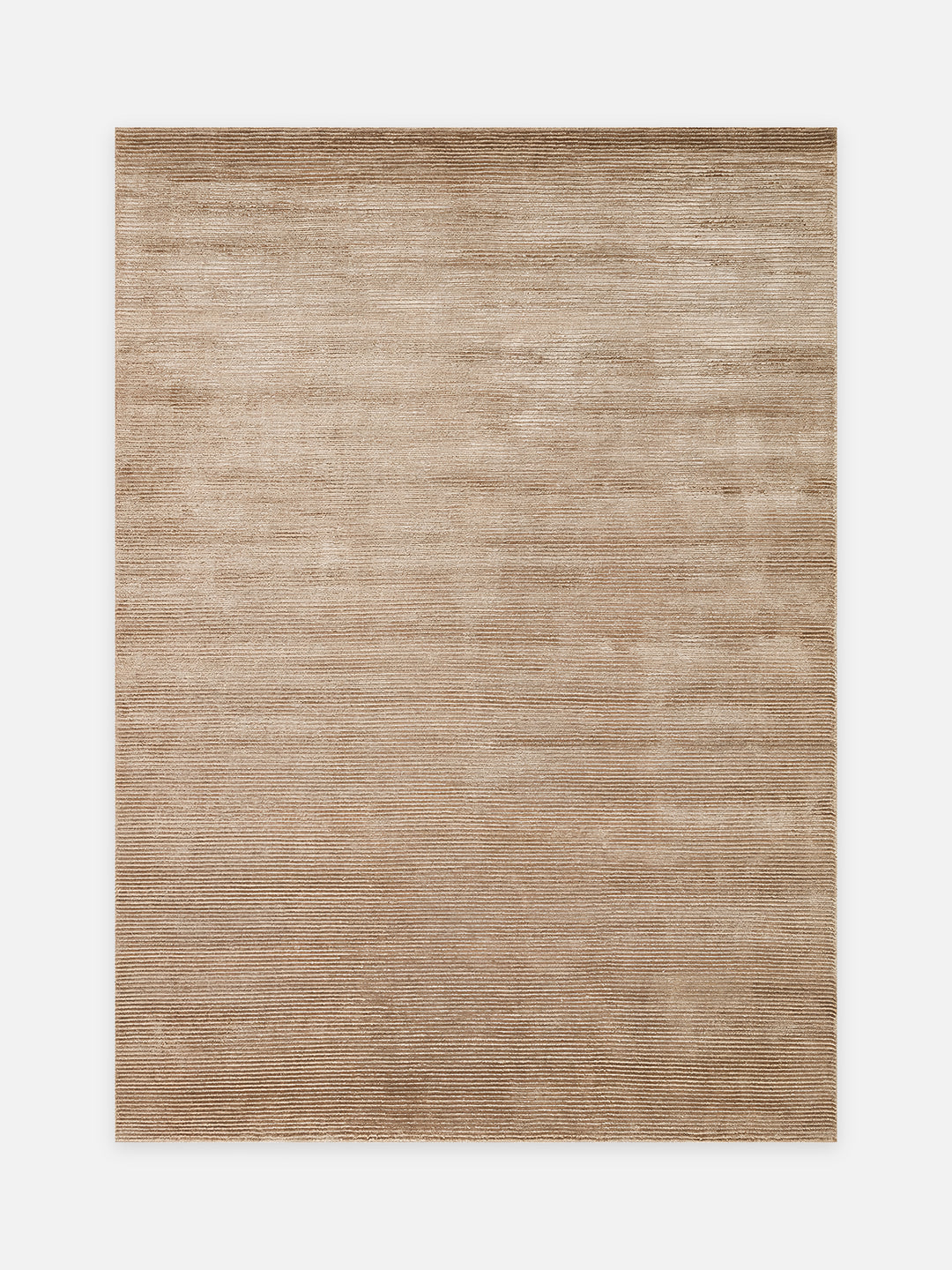 Portofino Serisi %100 Naturel Viskon Yün Pamuk El Dokuma Modern Salon Oturma Odası Halı BROWN - Carpetdocia - kusbakisi