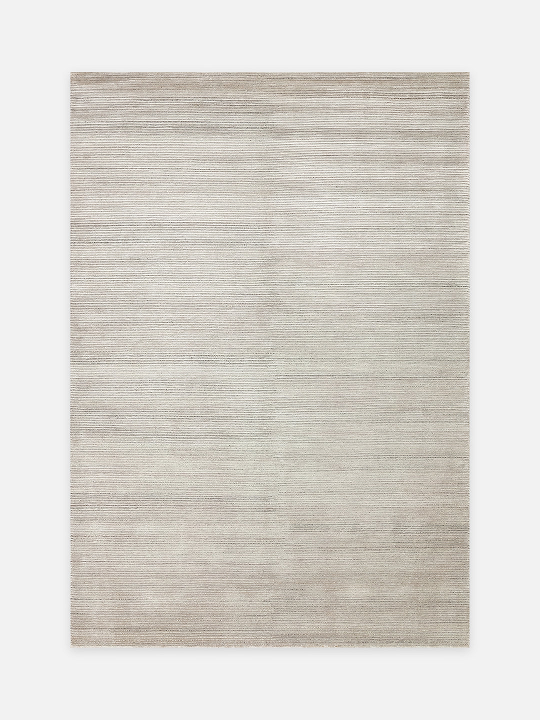 Portofino Serisi %100 Naturel Viskon Yün Pamuk El Dokuma Modern Salon Oturma Odası Halı SILVER - Carpetdocia - kusbakisi