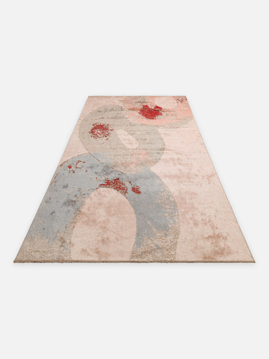 Ruggadocia Orbita Blush Soyut Desenli Halı detay