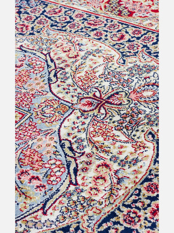 Topkapı Serisi Yüksek Kalite Sık Dokuma Klasik Desenli Özel Işıltılı Salon Halısı 02 RED - Carpetdocia