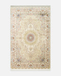 Topkapı Series High-Quality, Densely Woven, Classic-Patterned Special Shimmering Living Room Rug 06 CREAM