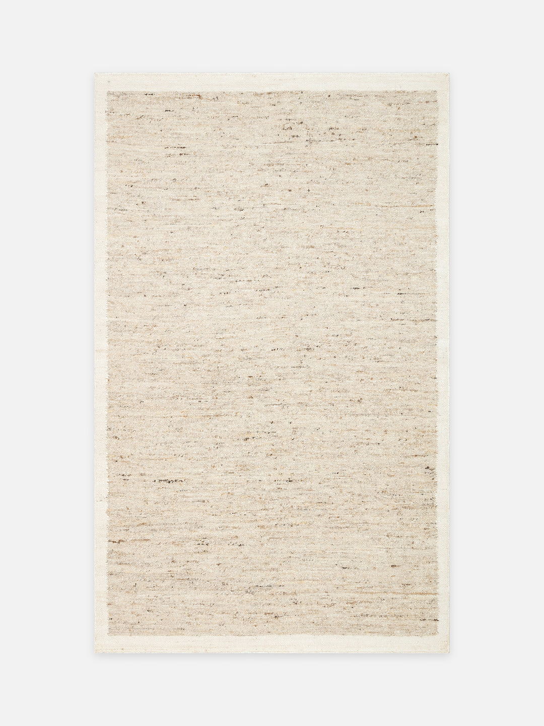 Urumchi %100 Naturel Yün Jüt Karışımı Oturma Odası Salon Koridor Mutfak El Dokuma Halı 01 GREY CREAM - Carpetdocia - kusbakisi